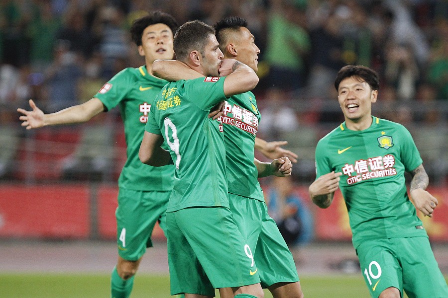 华夏主场战胜国安，全队发力