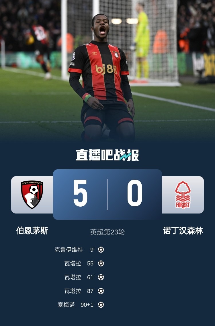 关于伯恩茅斯客场取分，保持稳定状态的信息